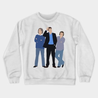 Top Gear Old Line up | Clarkson, Mary and Hammond Crewneck Sweatshirt